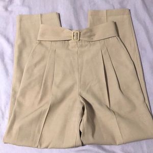 Vintage Belted Trousers